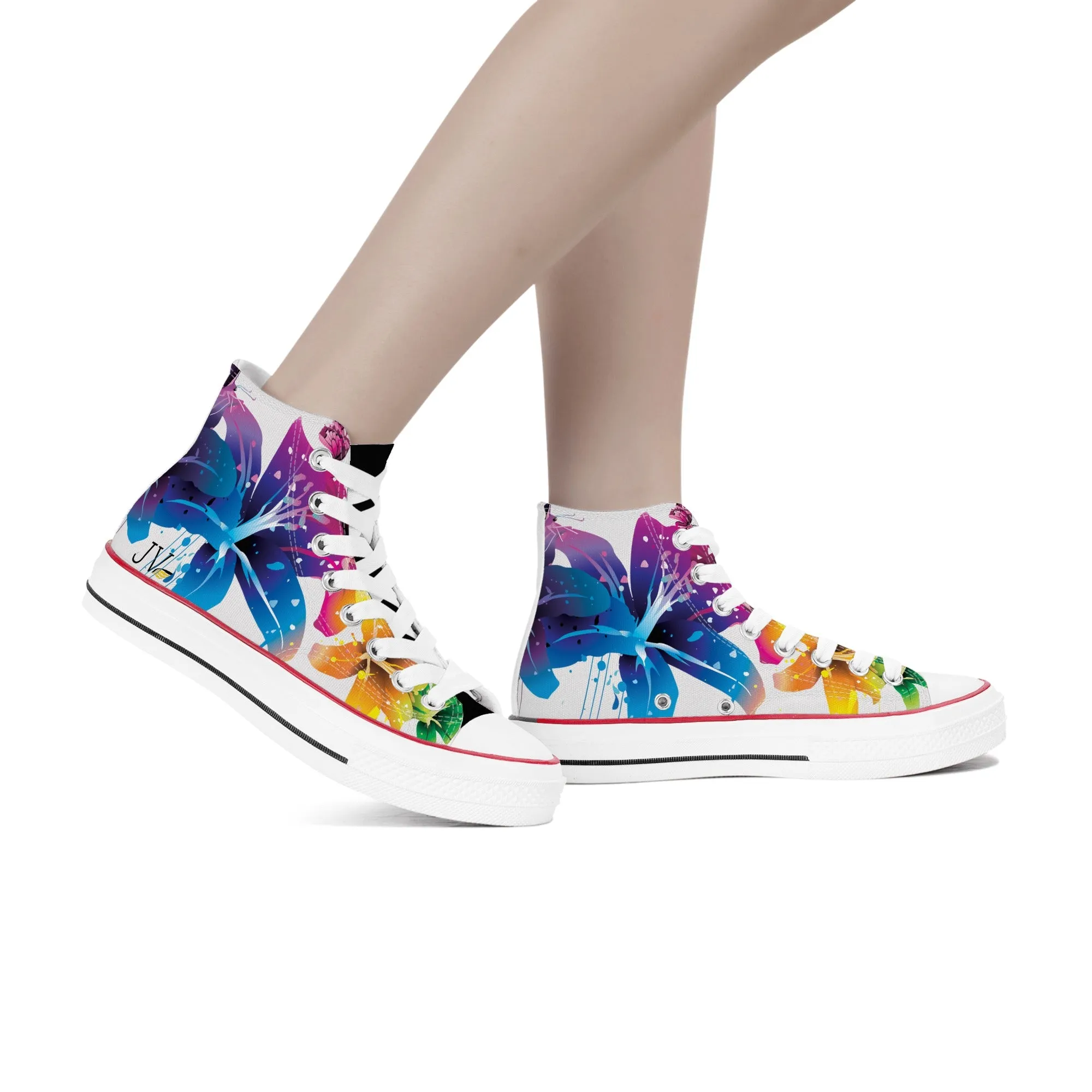 Womens Classic High Top Canvas Shoes