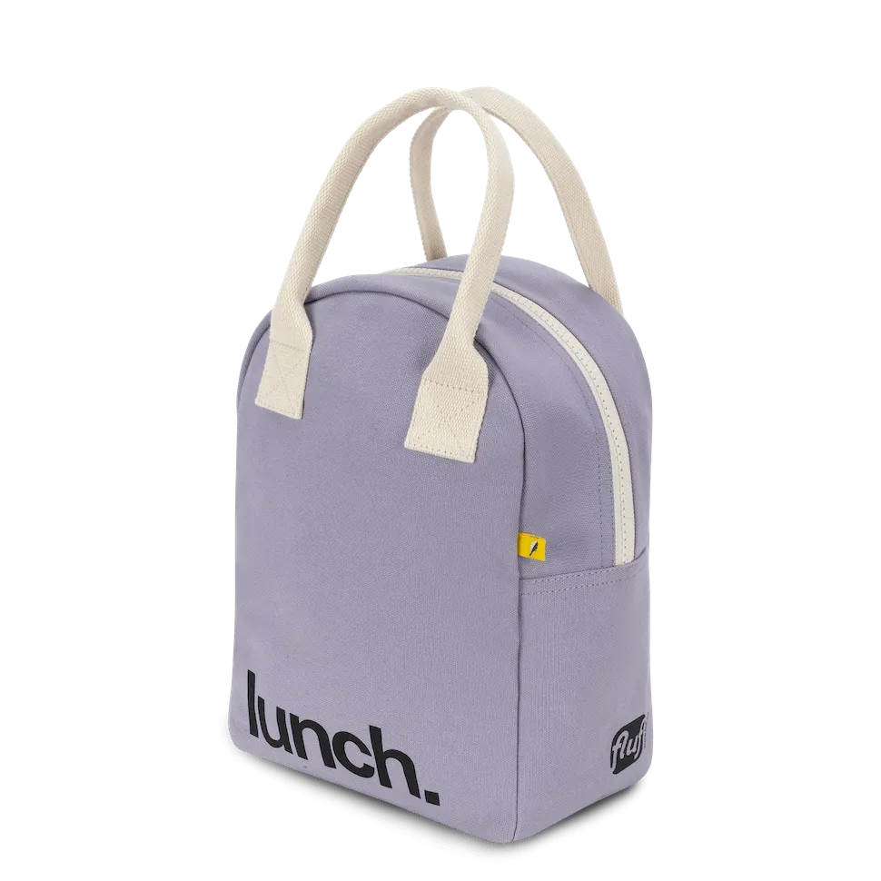 Zipper Lunch Bag - Lavender